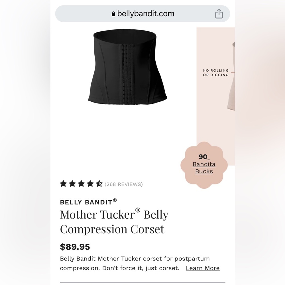 Belly Bandit Maternity Belly Binder